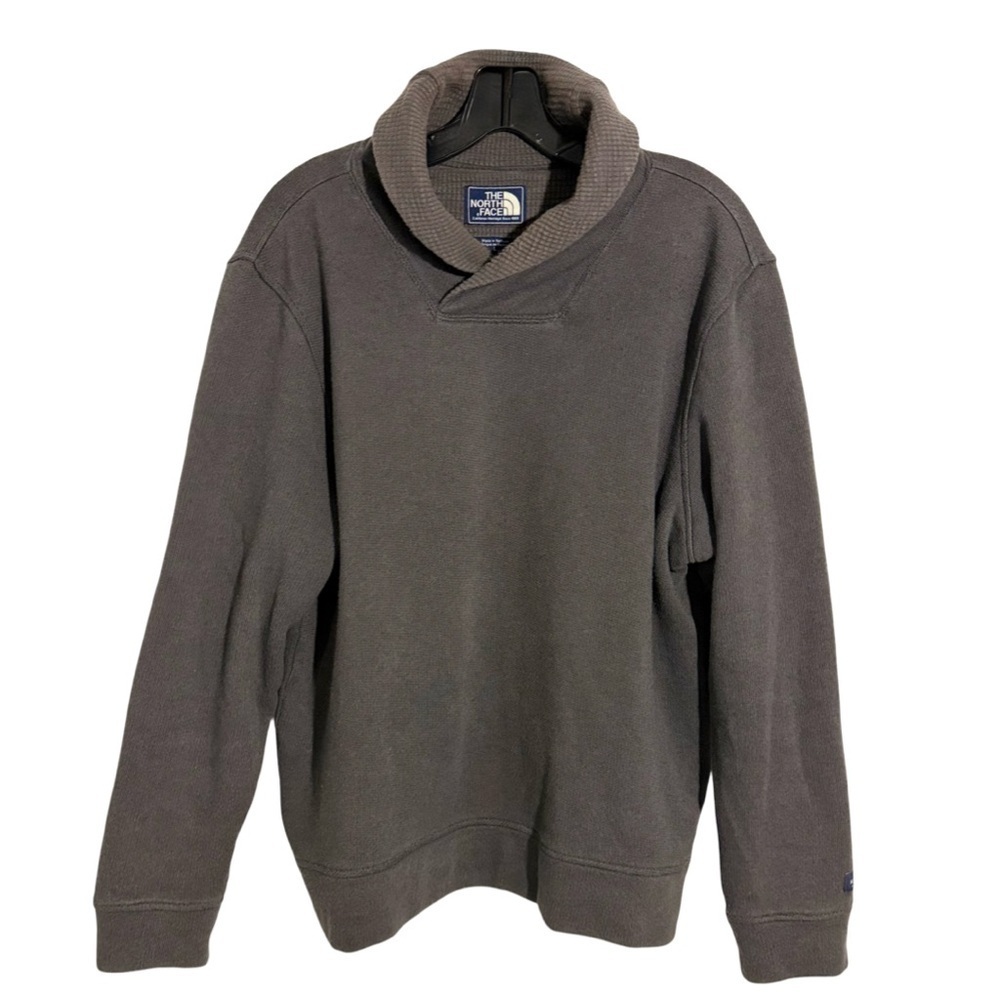 The North Face Men’s Sockeye Shawl-Collar Sweater-Fleece Pullover Size Large - Picture 3 of 8